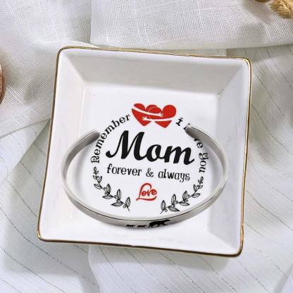 For Mom - Mama Bear Cuff Bracelet