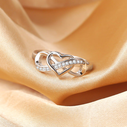For Daughter-in-Law - You Are Also My Daughter-in-Heart Infinity Heart Ring