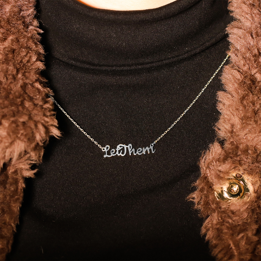 Let Them Cut Necklace