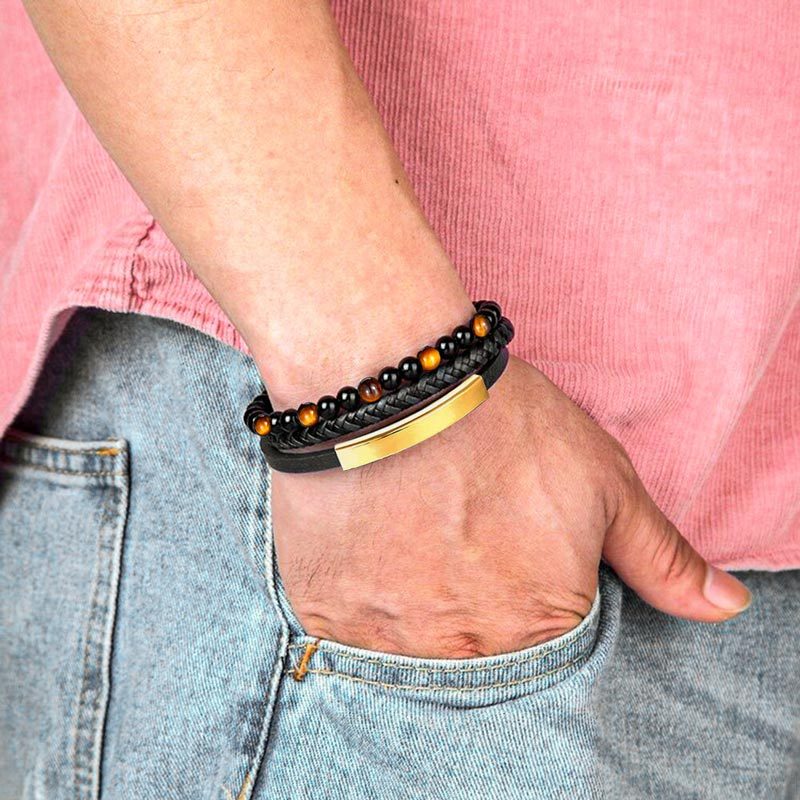 I'll Always be With you Beaded Bracelet