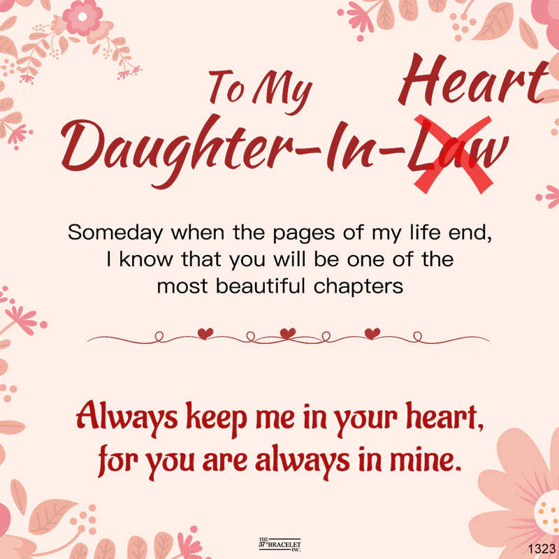 You Are Always In My Heart Beads Bracelet