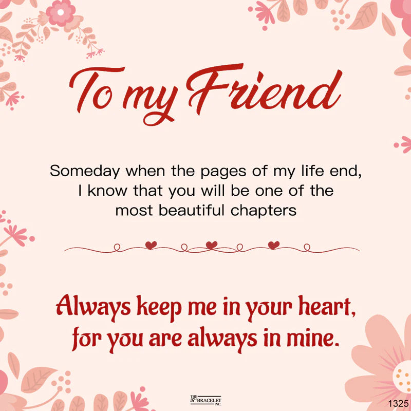 You Are Always In My Heart Beads Bracelet
