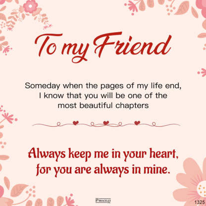 You Are Always In My Heart Beads Bracelet