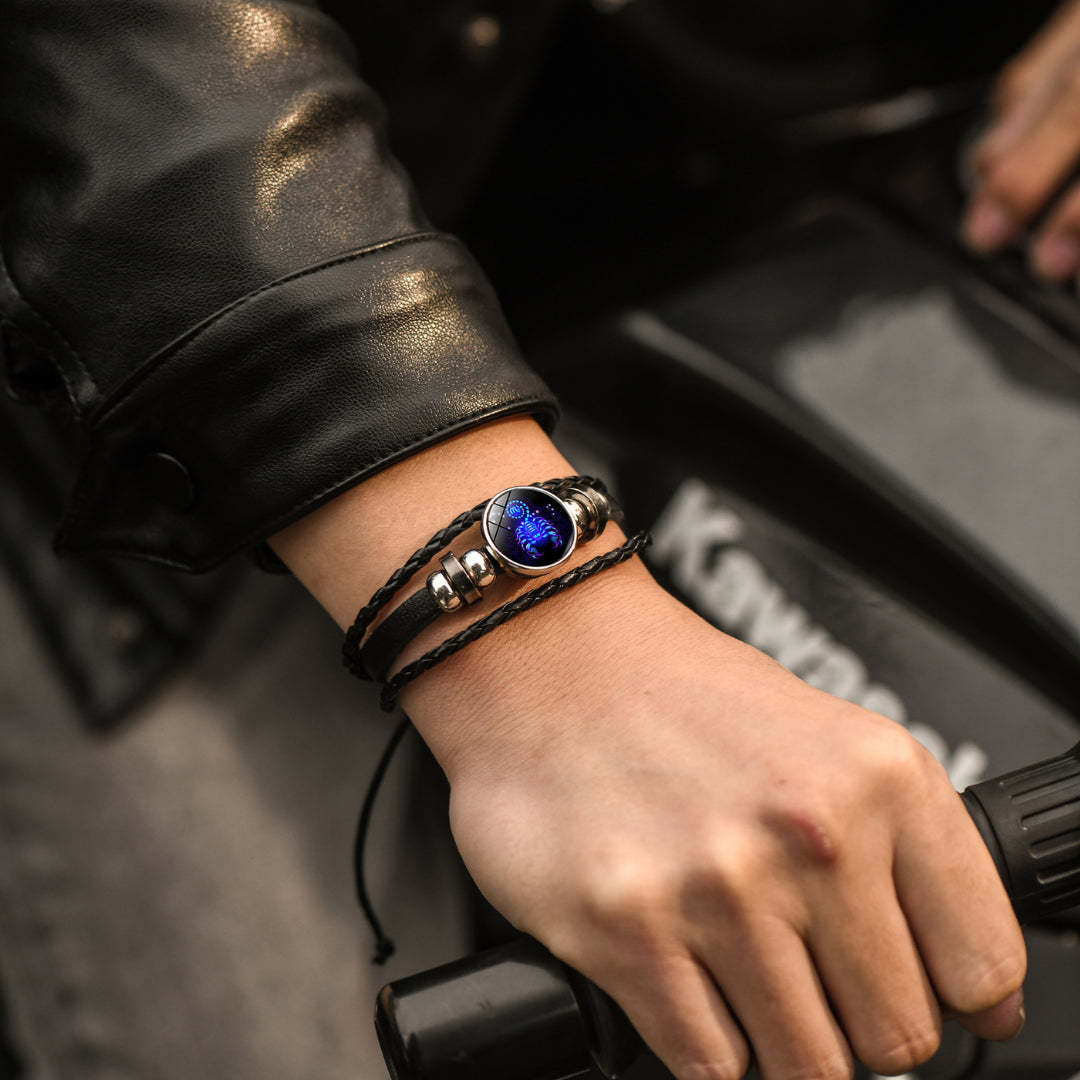 For Anyone- All Good Things Come To Me Zodiac Signs Spirit Bracelet