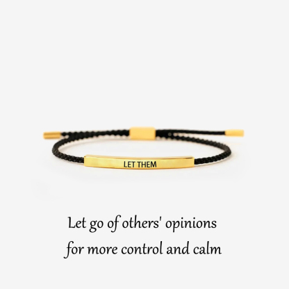 Let Them Tube Bracelet