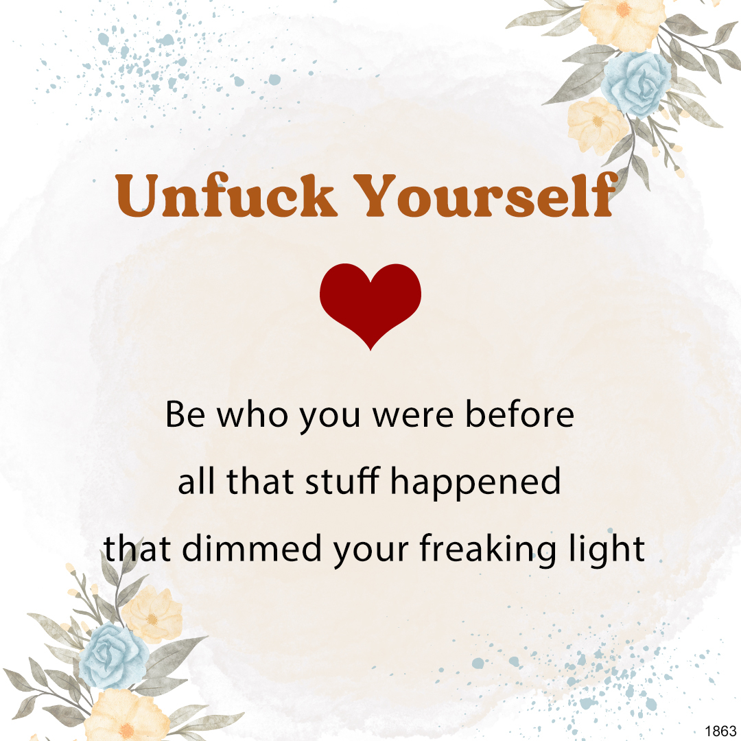 Unfuck Yourself Bead Lettering Bracelet