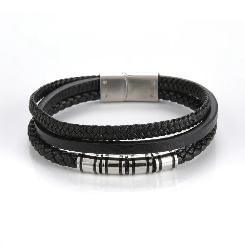 For Grandson - Be Strong, Be Brave, Be You, Be Badass Everyday Bracelets