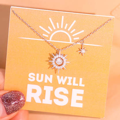 S925 Sun Will Rise Necklace