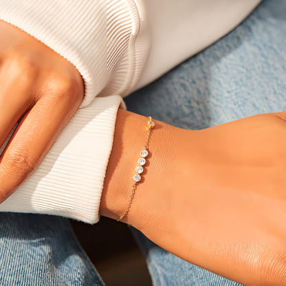 For Daughter - S925 Five Dots Bracelet