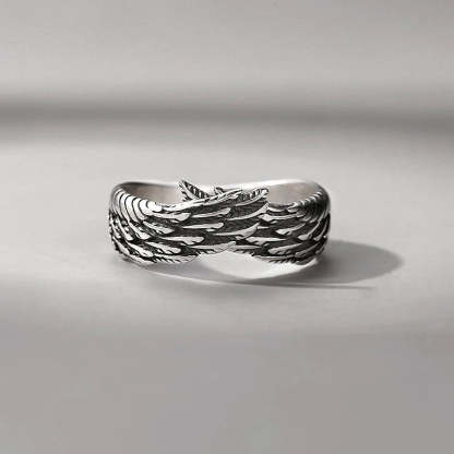 Memorial - Angel's Wing Ring