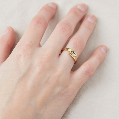 Unf❤️ck Yourself Double Layered Ring