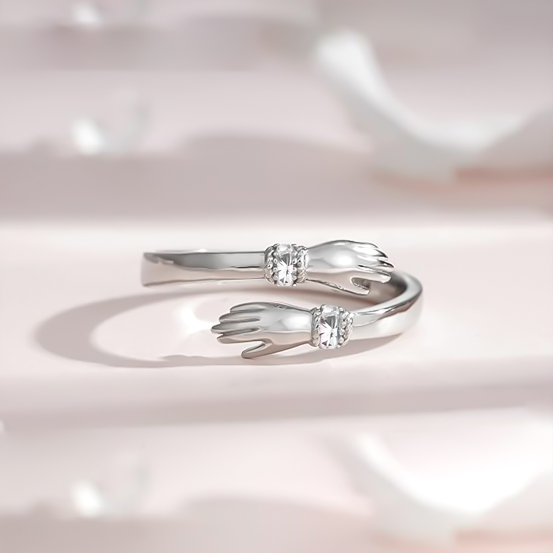 For Love - I Had You And You Had Me Hug Ring