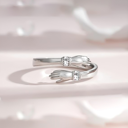 For Love - I Had You And You Had Me Hug Ring