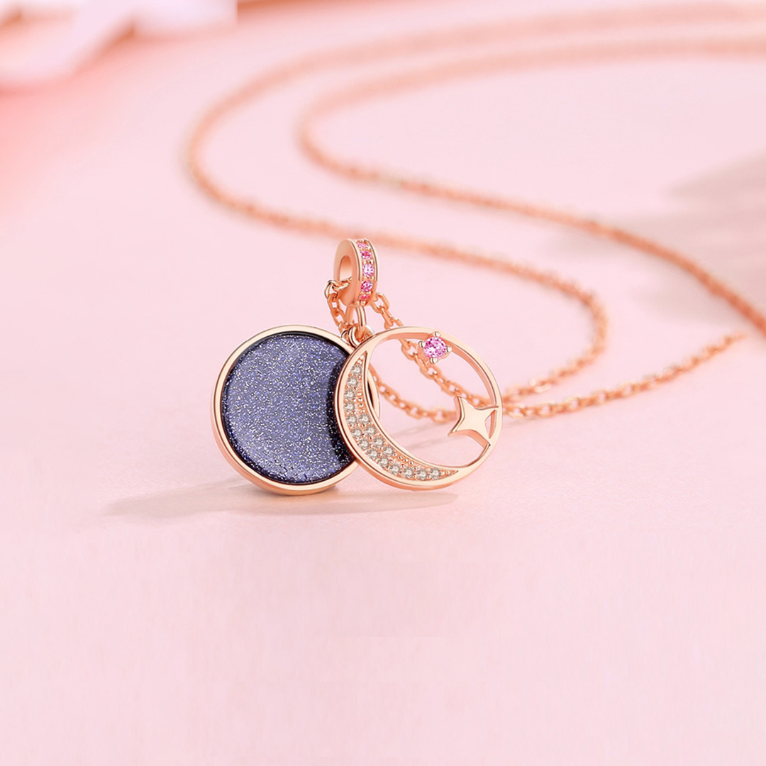 Make Sure You Look For Stars Openable Necklace