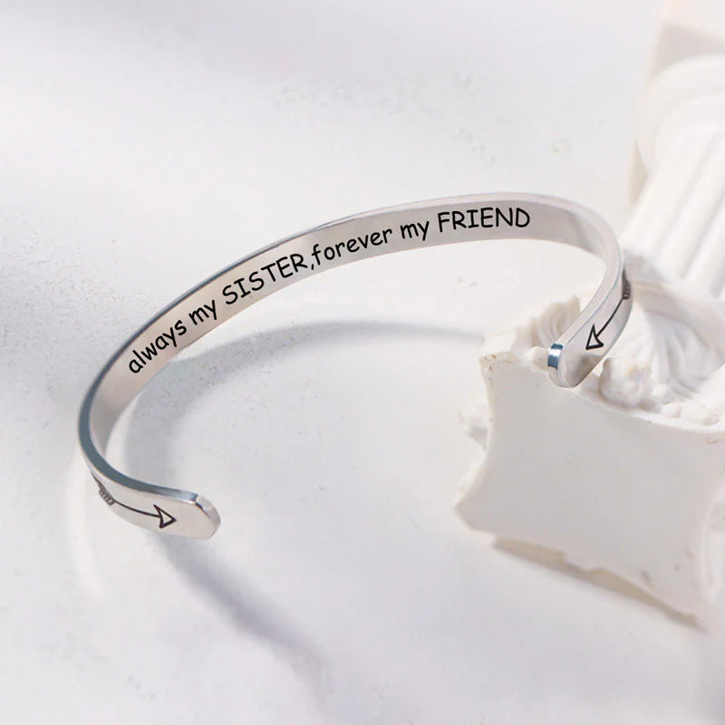 For Sister - Always My Sister Forever My Friend Bracelet