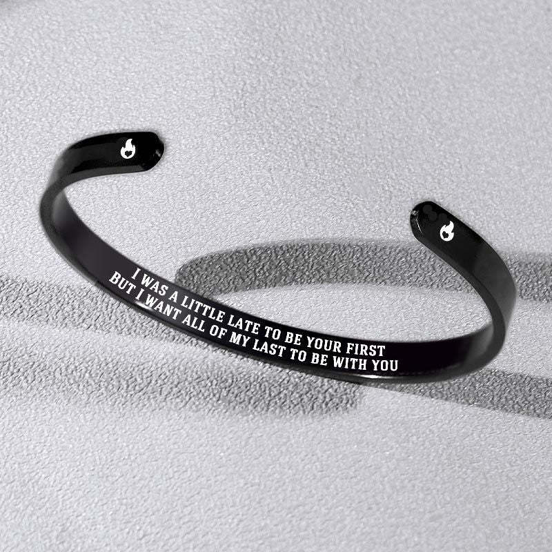 For Love - To My Man, I Want All Of My Last To Be With You Keychain