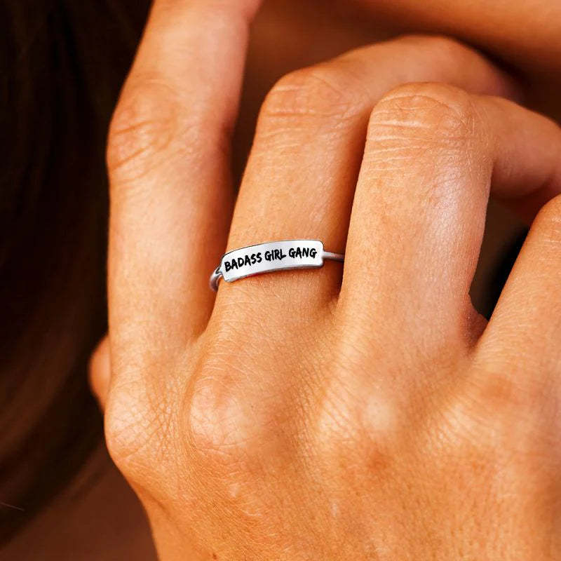 Badass Girl Gang Ring-37bracelet