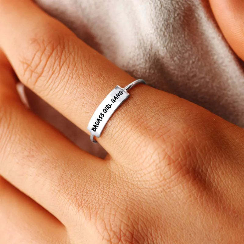 Badass Girl Gang Ring-37bracelet