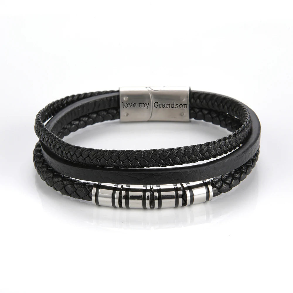 For Grandson - You Will Never Lose Bracelet-37bracelet