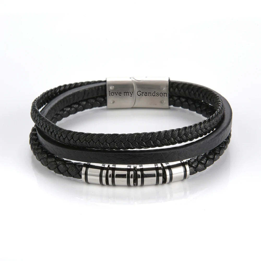 For Grandson - You Will Never Lose Bracelet-37bracelet