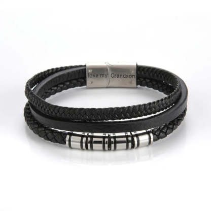 For Grandson - You Will Never Lose Bracelet-37bracelet