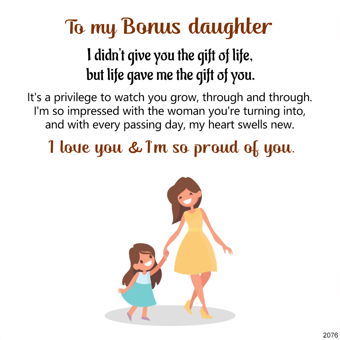 For Bonus Daughter - I'm So Proud Of You Diamond Knot Bracelet