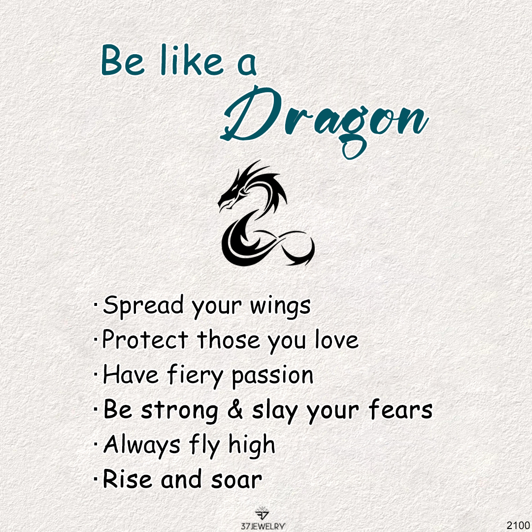 Be Like A Dragon Dragon Necklace
