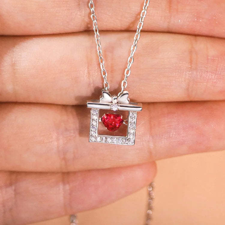 For Daughter-in-law - S925 Marriage Made You Family Love Made You My Daughter Gift Dancing Necklace