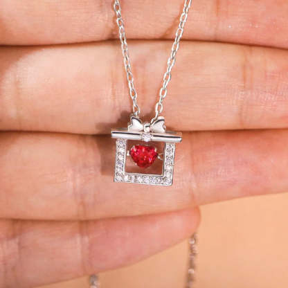 For Daughter-in-law - S925 Marriage Made You Family Love Made You My Daughter Gift Dancing Necklace