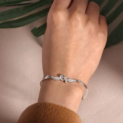 FOR MEMORIAL - MAMA OF AN ANGEL WING BRACELET