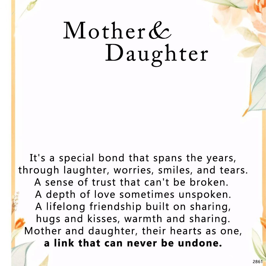 Mother Daughter Necklace, Custom Birthstone Necklace for Women, Heart Mom Necklace