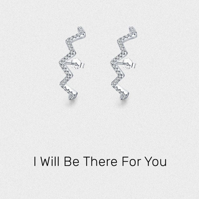 S925 Highs And Lows Earrings