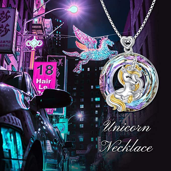 Unicorn Crystal Necklace
