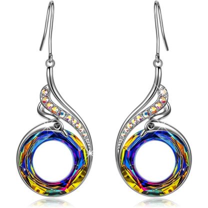 For Friends - We Rise From Ashes Phoenix Crystal Necklace