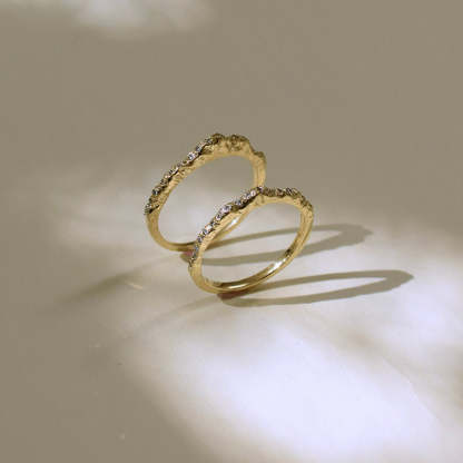 S925 Keep Climbing Mountain Ring