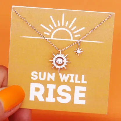 S925 Sun Will Rise Necklace