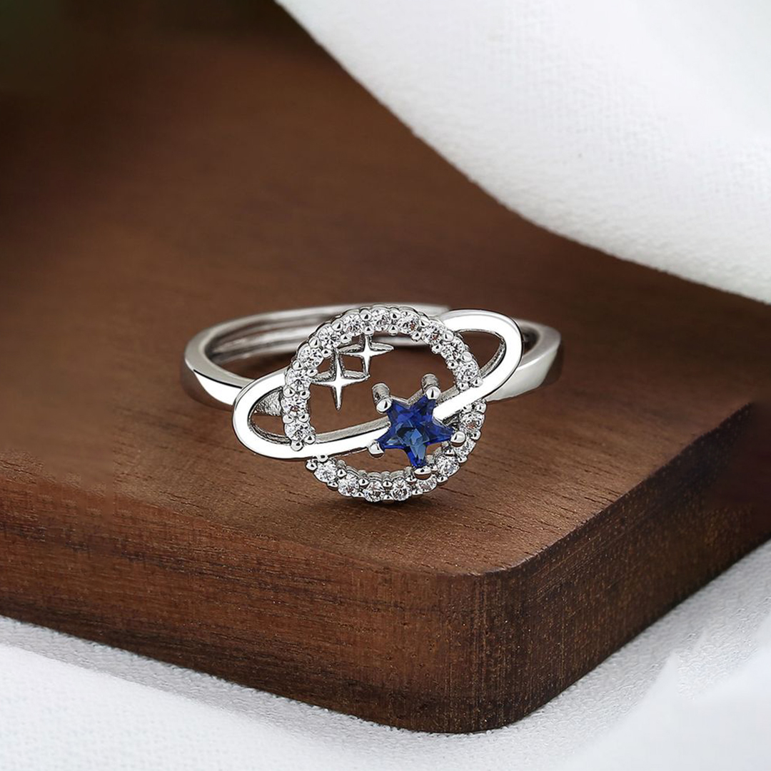 Daughter/ Granddaughter S925 Planet Split Ring