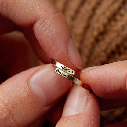 Unf❤️ck Yourself Double Layered Ring