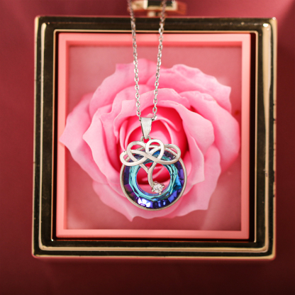 For Self - S925 I'm Choosing Me I'm Choosing My Peace Crystal Necklace