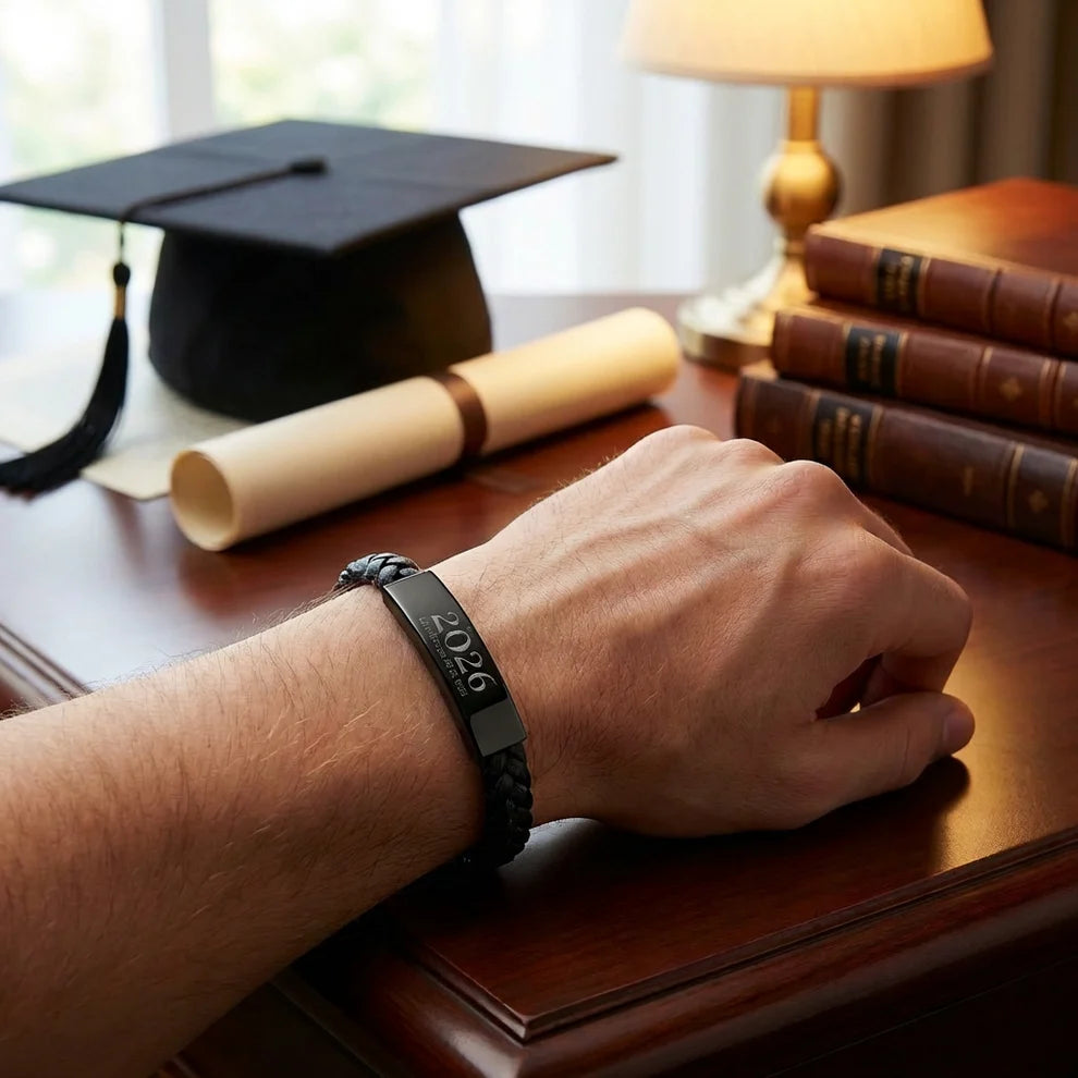 Son's Personalized Graduation Milestone Keepsake Gift Set