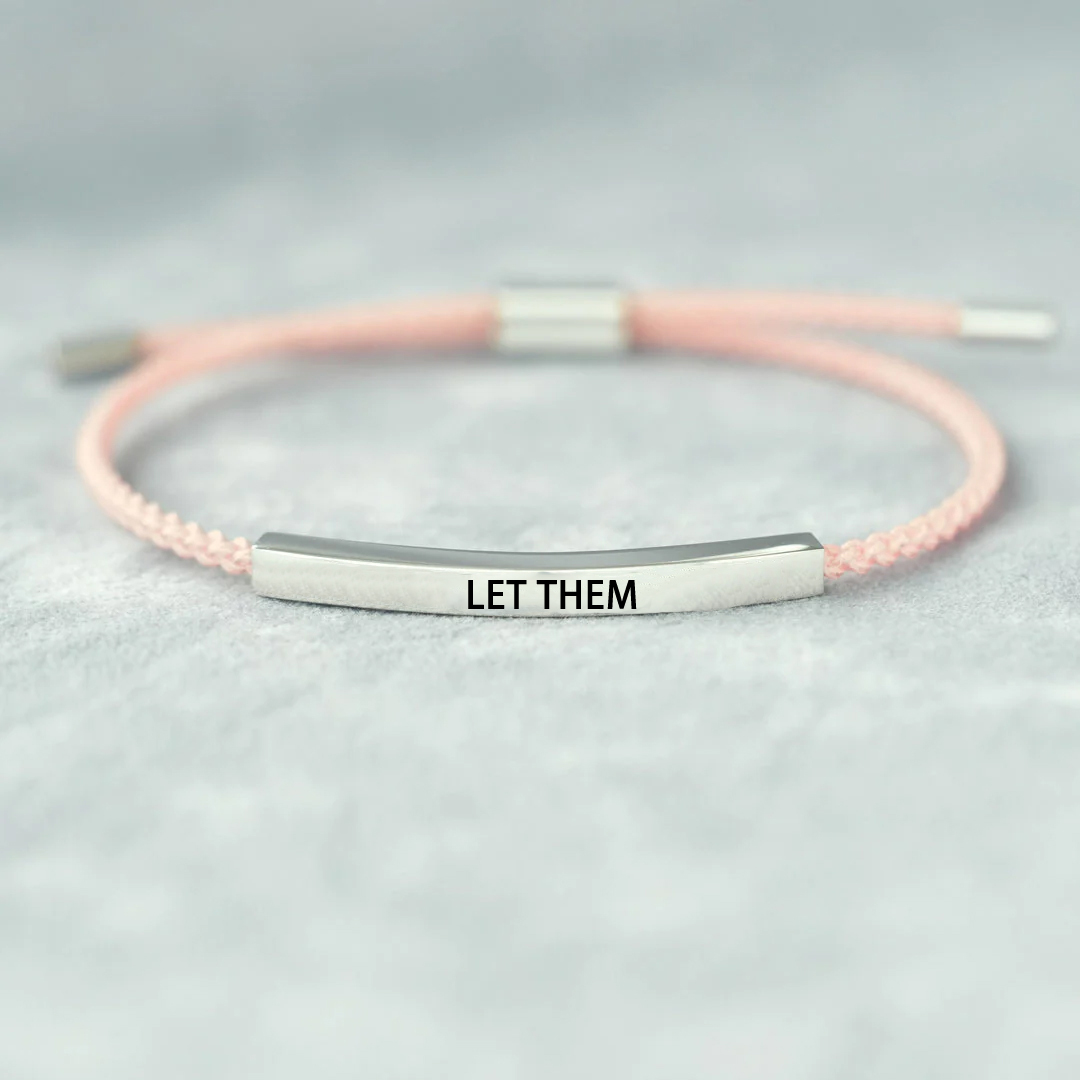 Let Them Tube Bracelet