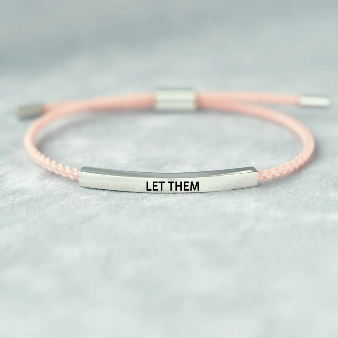 Let Them Tube Bracelet