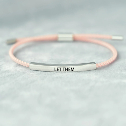Let Them Tube Bracelet