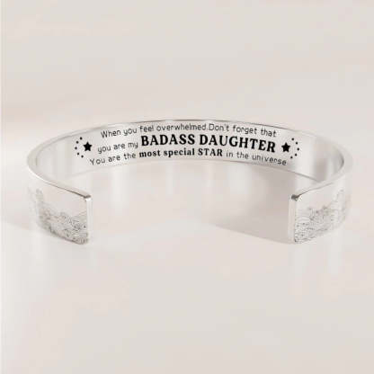 For Daughter - You Are The Most Special Star In The Universe Wave Cuff Bracelet-37bracelet