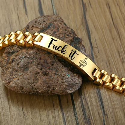 Fuck It  Dark Bracelet