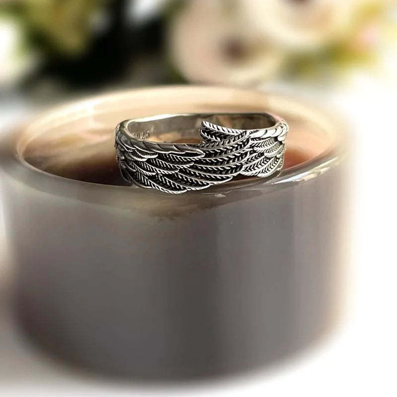 Memorial - Angel's Wing Ring