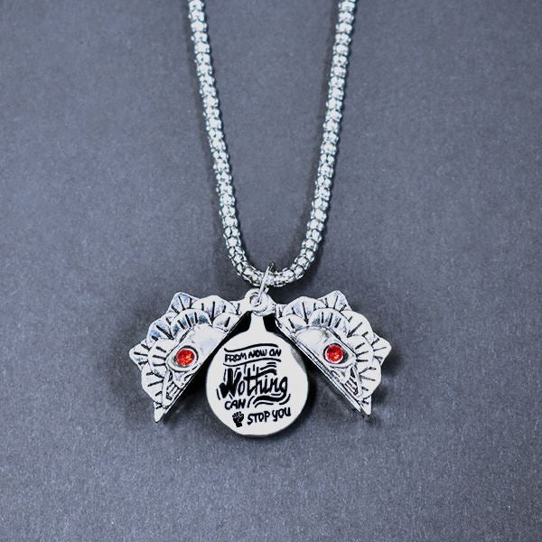 For Son - From Now On Nothing Can Stop You Skull Necklace
