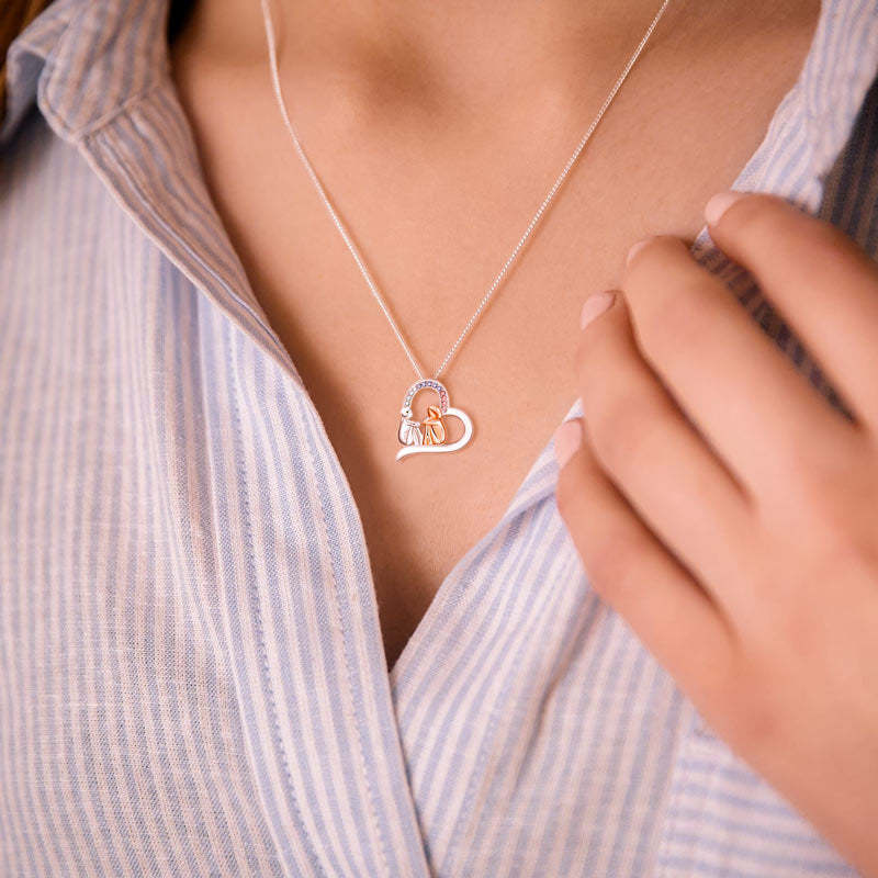 For Sister - S925 There's no greater Gift than Sisters Sister Love Necklace