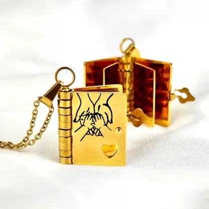 For Sister - My Incredible Sister Book Necklace