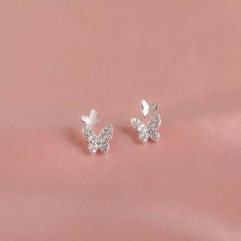 S925 Butterfly Earrings